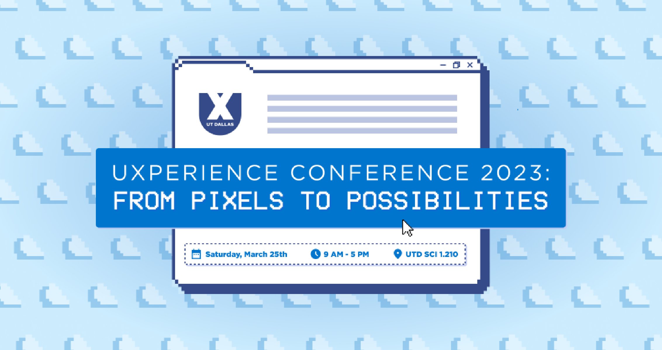 Uxperience 2023: Pixels-to-Possibilities
